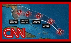Hurricane Dorian on track to approach Florida as a Category 4 storm on Labor Day