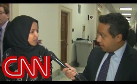 Rep. Ilhan Omar gets upset with CNN reporter: What is wrong with you?