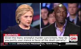 Hillary Clinton On The Death Penalty At The CNN Town Hall