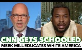 Meek Mill Schools CNN Host With Black American Reality