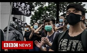 Thousands of students protest in Hong Kong - BBC News