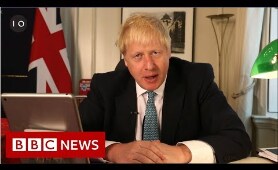 Boris Johnson: Brexit opponents 'collaborating' with EU - BBC News