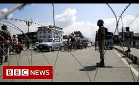 High security ahead of Eid in Kashmir  - BBC News