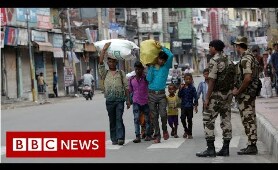 Kashmir in lockdown after autonomy scrapped - BBC News