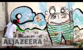 Cuban graffiti artists take over Havana streets