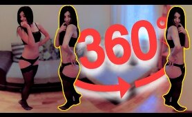 360 video Girl Hide and seek in virtual reality great with VR headset