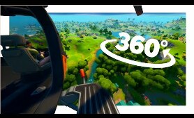 Helicopter Crash in Virtual Reality | A Fortnite 360° Experience | CHOPPA