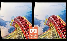 3D Roller Coasters S VR Videos 3D SBS [Google Cardboard VR Experience] VR Box Virtual Reality Video