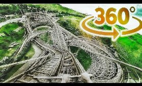360 Roller Coaster Rides 4K - Germany Amusement Park Videos 360°