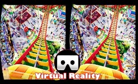 3D Roller Coasters - VR Virtual Reality Vídeo Google Cardboard VR Box