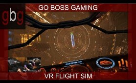 Let's Play Elite Dangerous In Virtual Reality.  VR Space Flight Simulator