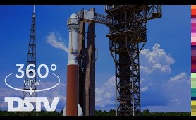 Launching The Atlas-V Starliner Rocket | 360° VR Space Video