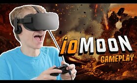 BEAUTIFUL VR SPACE EXPLORATION GAME | iOmoon (Oculus Rift CV1 Gameplay)