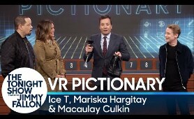 Virtual Reality Pictionary with Ice T, Mariska Hargitay and Macaulay Culkin