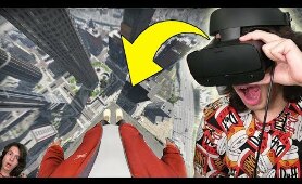 JOGANDO GTA 5 COM OCULUS RIFT (REALIDADE VIRTUAL) - VR (Muito REAL)