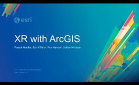 Virtual Reality (VR) and Augmented Reality (AR) with ArcGIS
