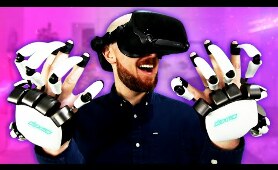 I Feel The Future Of VR With Dexmo Haptic Gloves