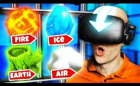 Mastering ALL THE ELEMENTS To ESCAPE VR PRISON (Funny Prison Boss Virtual Reality Gameplay)