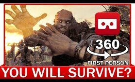 360° VR VIDEO - Zombie Apocalypse in First Person | POV | Resident Evil 7 | Survival Horror