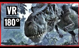 VR Jurassic Dinosaur 4K Experience (Virtual Reality Video)