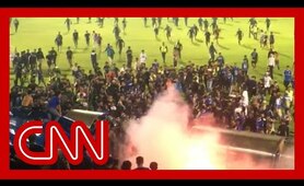 Over 100 dead after soccer match, police say