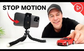 How to MAKE a STOP-MOTION VIDEO with a PHONE