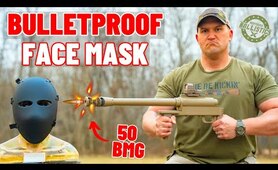 Bulletproof Masks vs The Most RIDICULOUS Guns (50 BMG Pistol, Double Barrel 1911, Glock 50 & More)