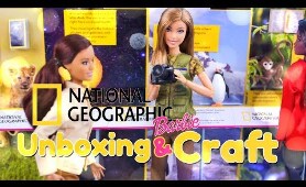 Unbox Daily: ALL NEW National Geographic Barbies PLUS DIY Mini Museum