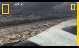 Rare video: Japan Tsunami 