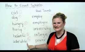 how to count syllables